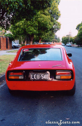 Rear of my Z