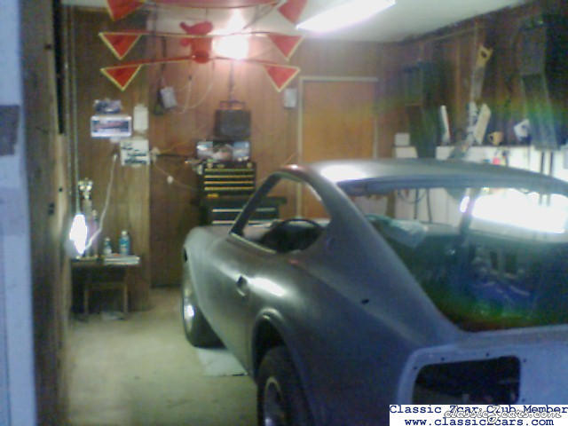 73 240Z in my garage