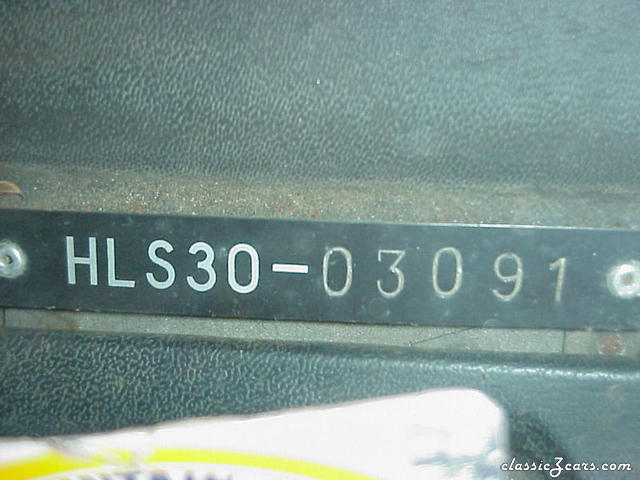 chassis number