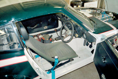 240ZR Replica interior