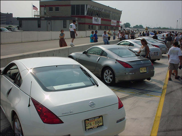 Chicago Motor Speedway show - 350z unveiling