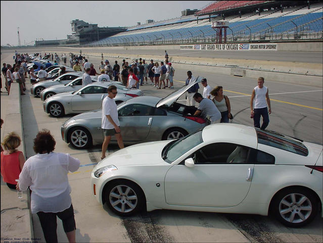 Chicago Motor Speedway show - 350z unveiling