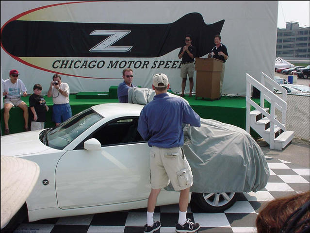 Chicago Motor Speedway show - 350z unveiling