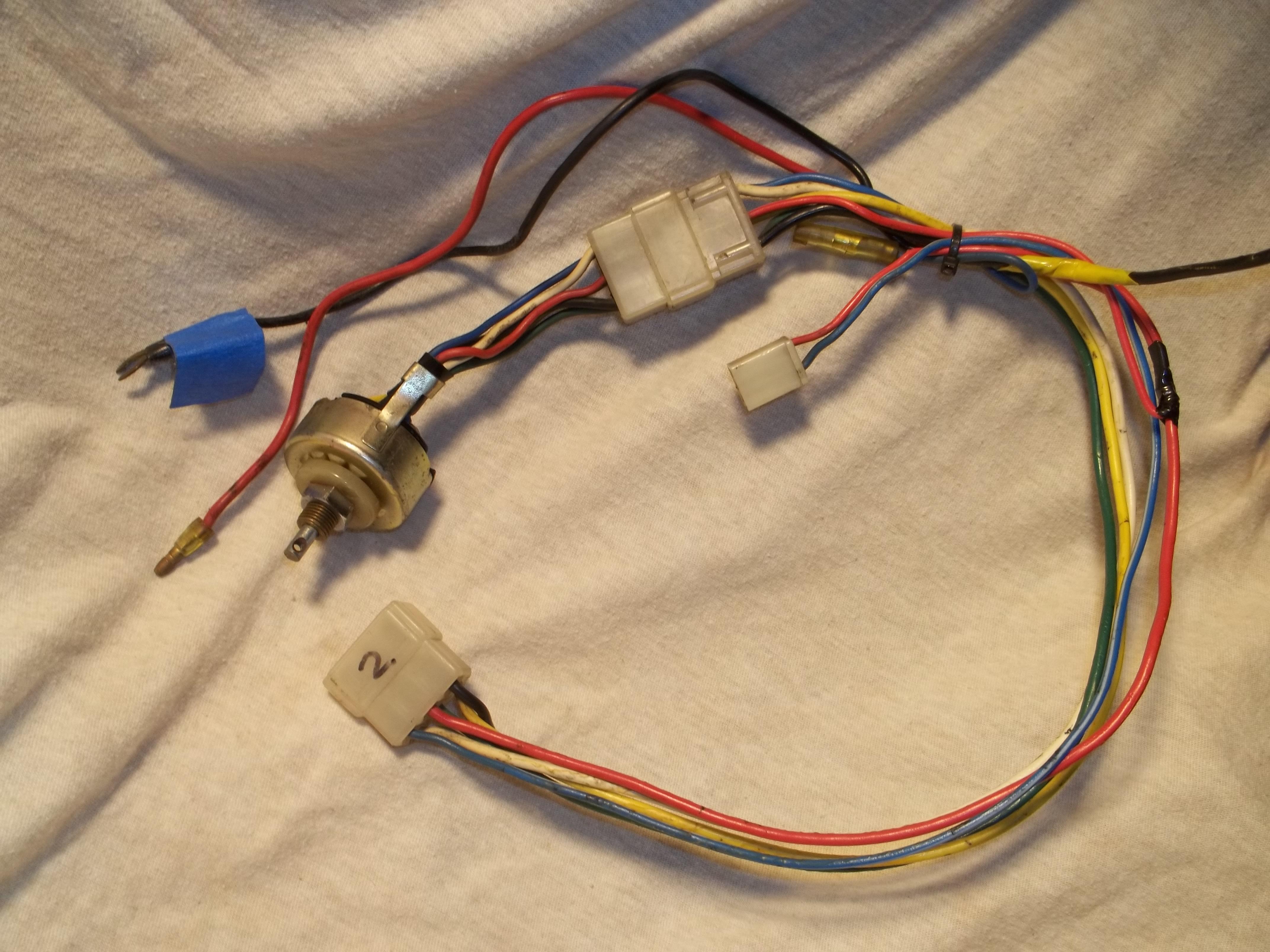12/71 blower motor wiring help - Electrical - The Classic Zcar Club
