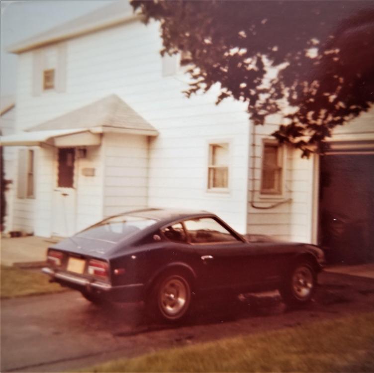 Mark & 240z in 1977 (1a).jpg