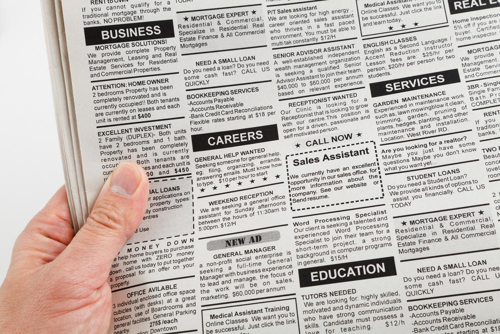 Added a new classified ad system