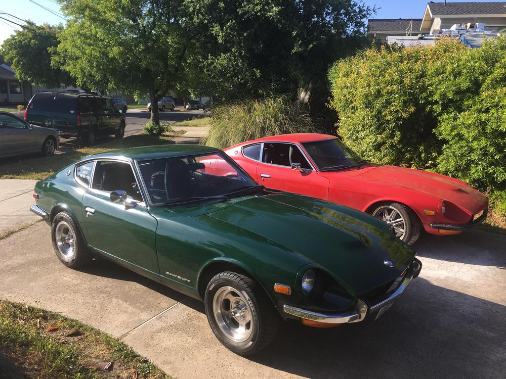 both 240z in driveway.jpg