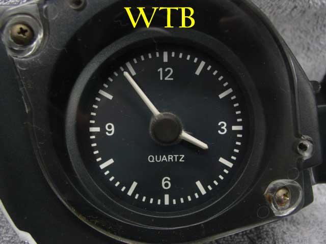WTB Quartz clocks