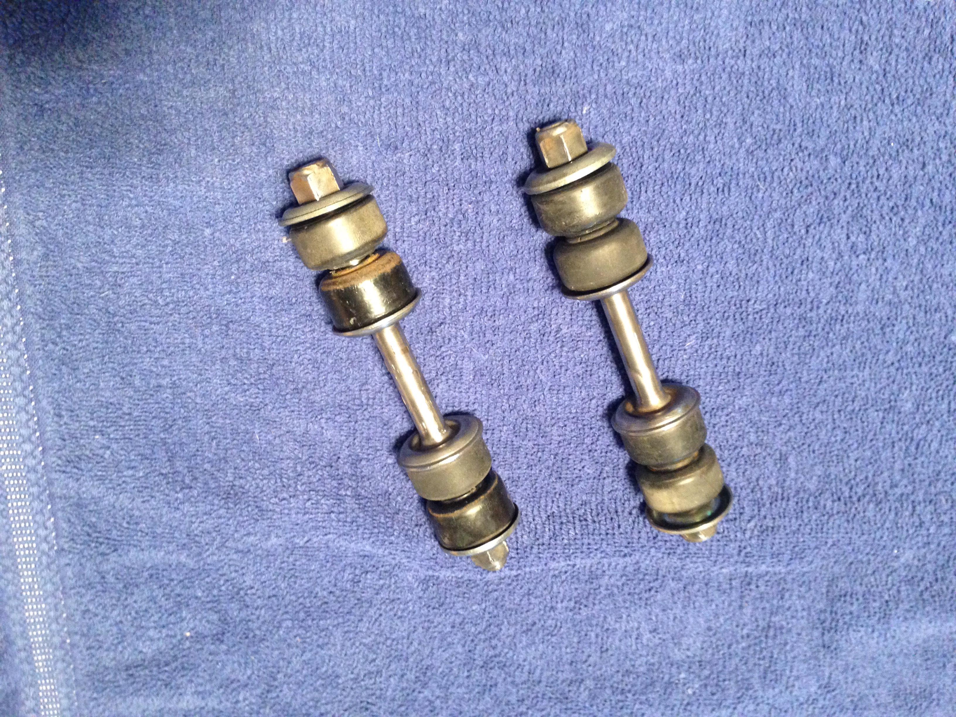 Original sway bar end links, one pair