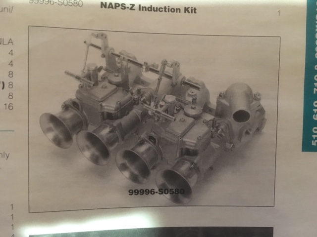 NAP Z competition Mikuni intake manifold