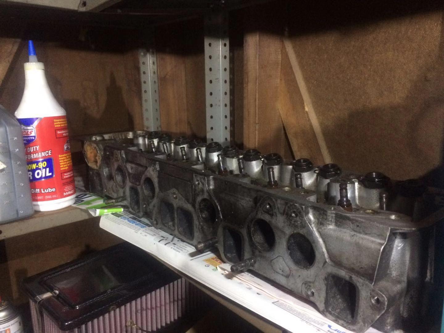 Cylinder Head and Intake manifold for sale