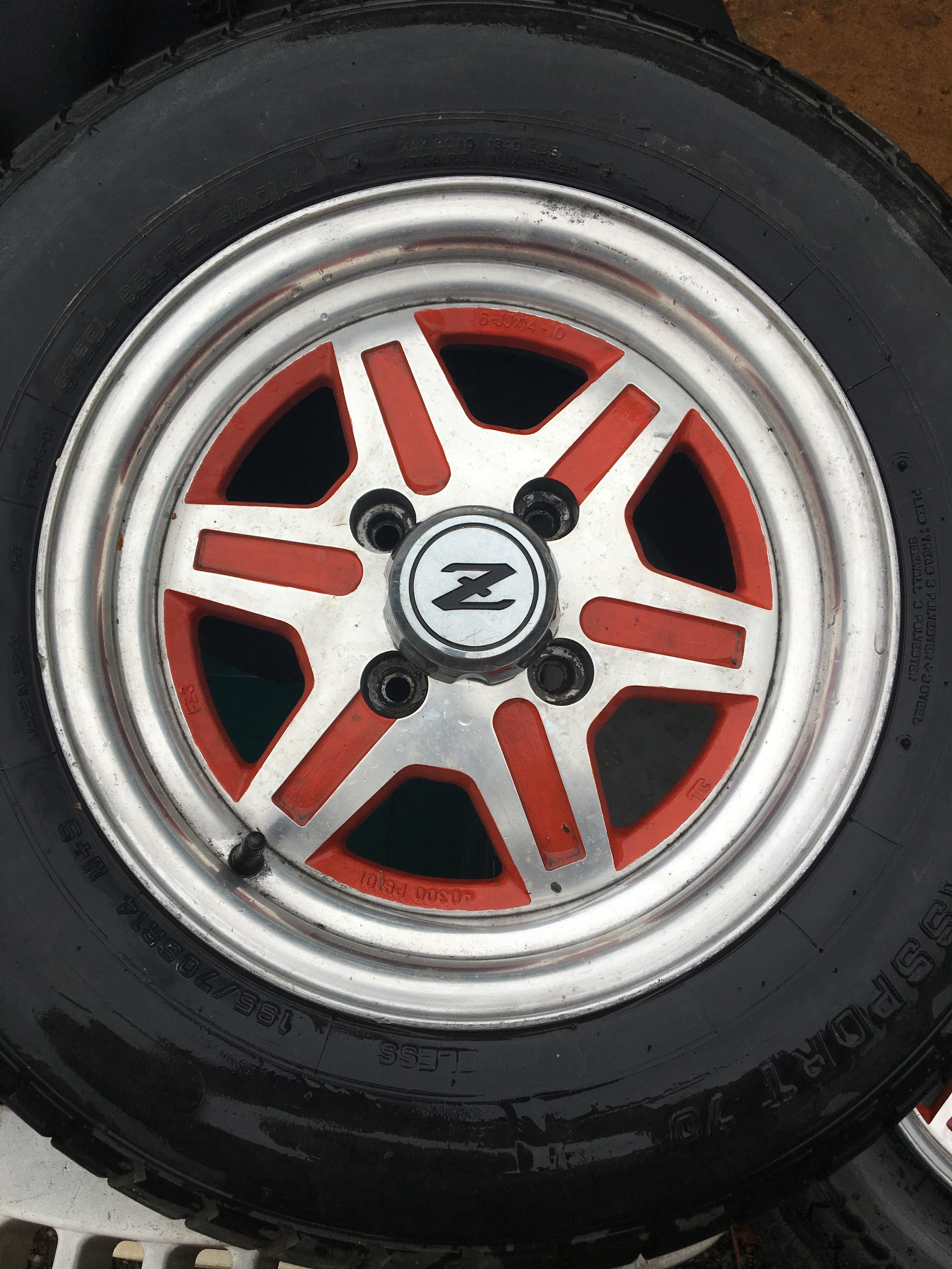 Wheels w/Z cap