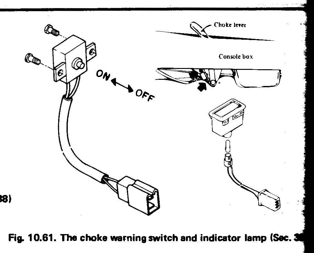 Choke switch