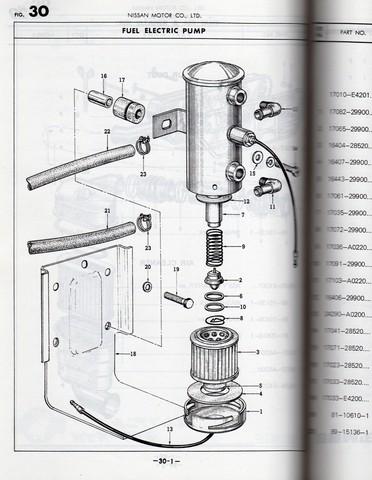 WTB: 240Z Electric Fuel Pump Bracket