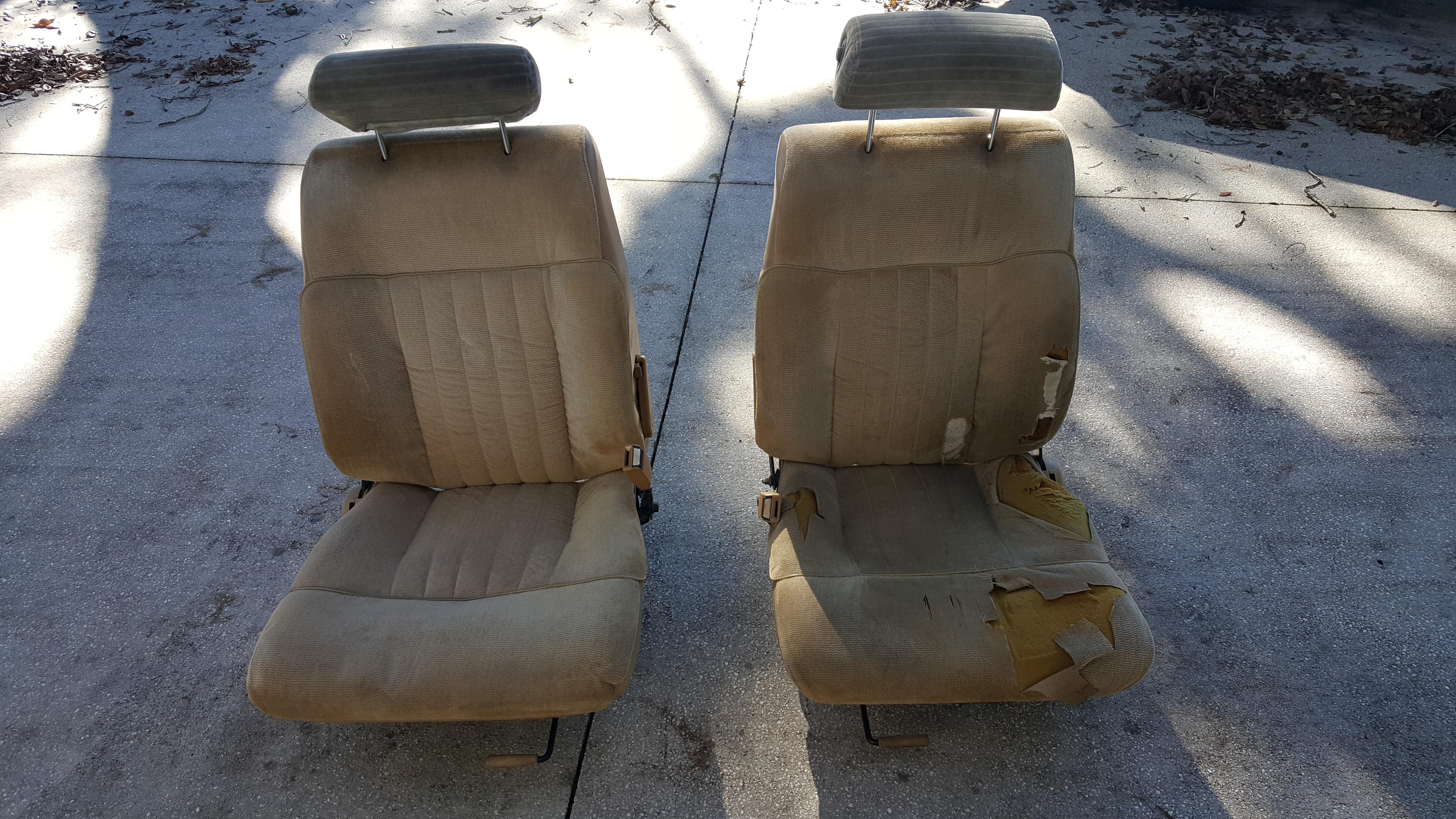 1982 280ZX seats