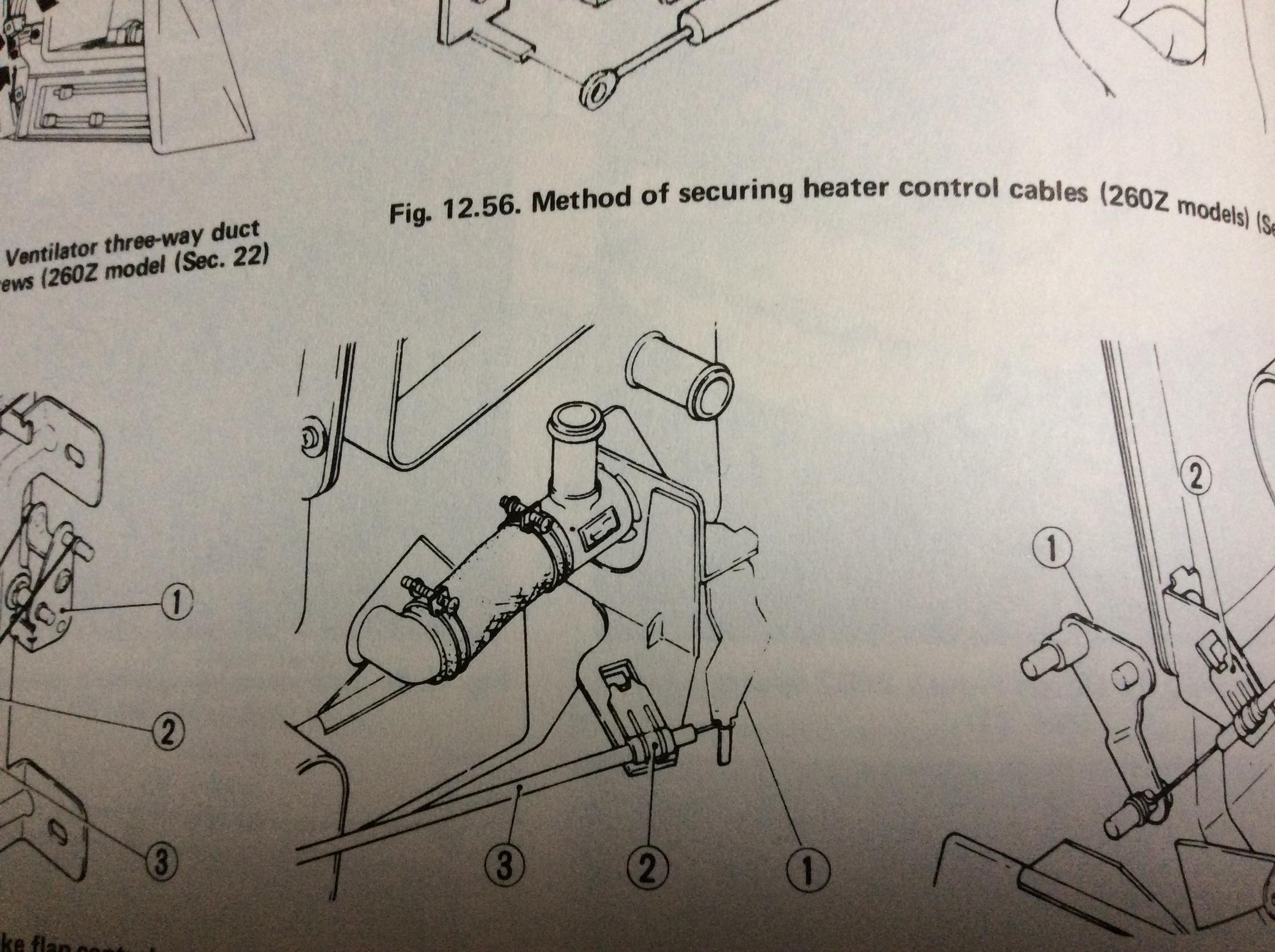1973 heater control valve