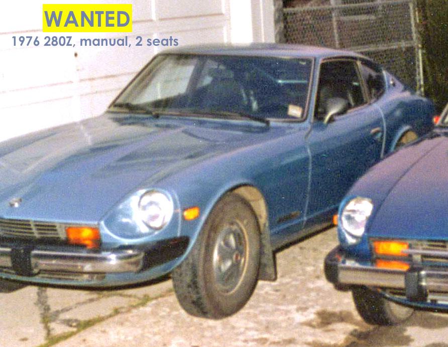 WANTED: '76 280Z in 305 blue over black int