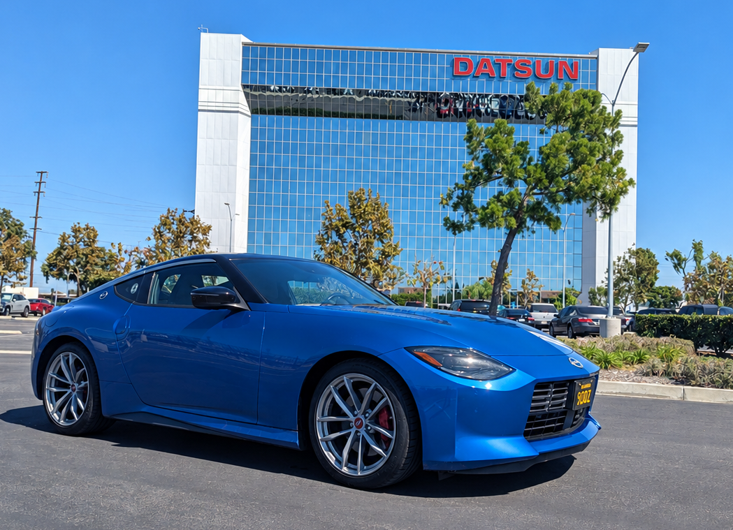 New Z at the old Datsun HQ